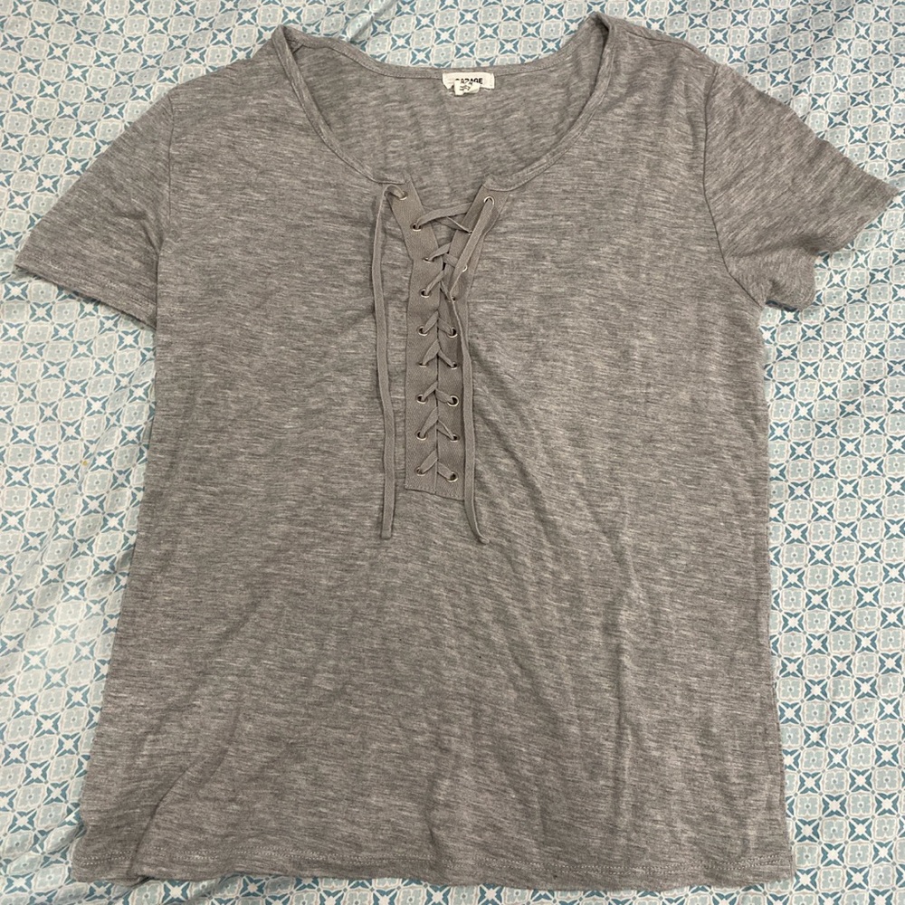 garage grey top